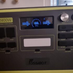 FOSSiBOT F2400 mit Solarpanel 200W - Komplettes Solargenerator Set 2048Wh 2400W - Tragbare Powerstation + Solarpanel photo review