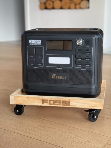 FOSSiBOT F2400 mit Solarpanel 200W - Komplettes Solargenerator Set 2048Wh 2400W - Tragbare Powerstation + Solarpanel photo review