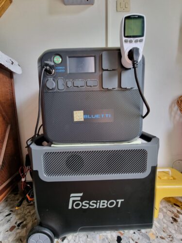 FOSSiBOT F3600 Pro con Pannello Solare 420W - Power Station 3840Wh 3600W + Pannello Solare - Kit Completo Backup Casa e Uso Professionale photo review