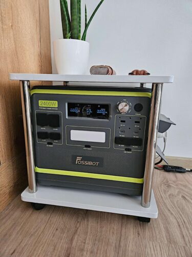 FOSSiBOT F2400 mit Solarpanel 200W - Komplettes Solargenerator Set 2048Wh 2400W - Tragbare Powerstation + Solarpanel photo review