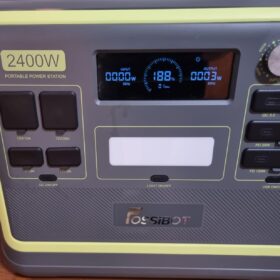 FOSSiBOT F2400 mit Solarpanel 200W - Komplettes Solargenerator Set 2048Wh 2400W - Tragbare Powerstation + Solarpanel photo review