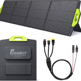 FOSSiBOT SP200 Solarpanel 200W Faltbar | IP67, 23,4% Wirkungsgrad, Tragbar