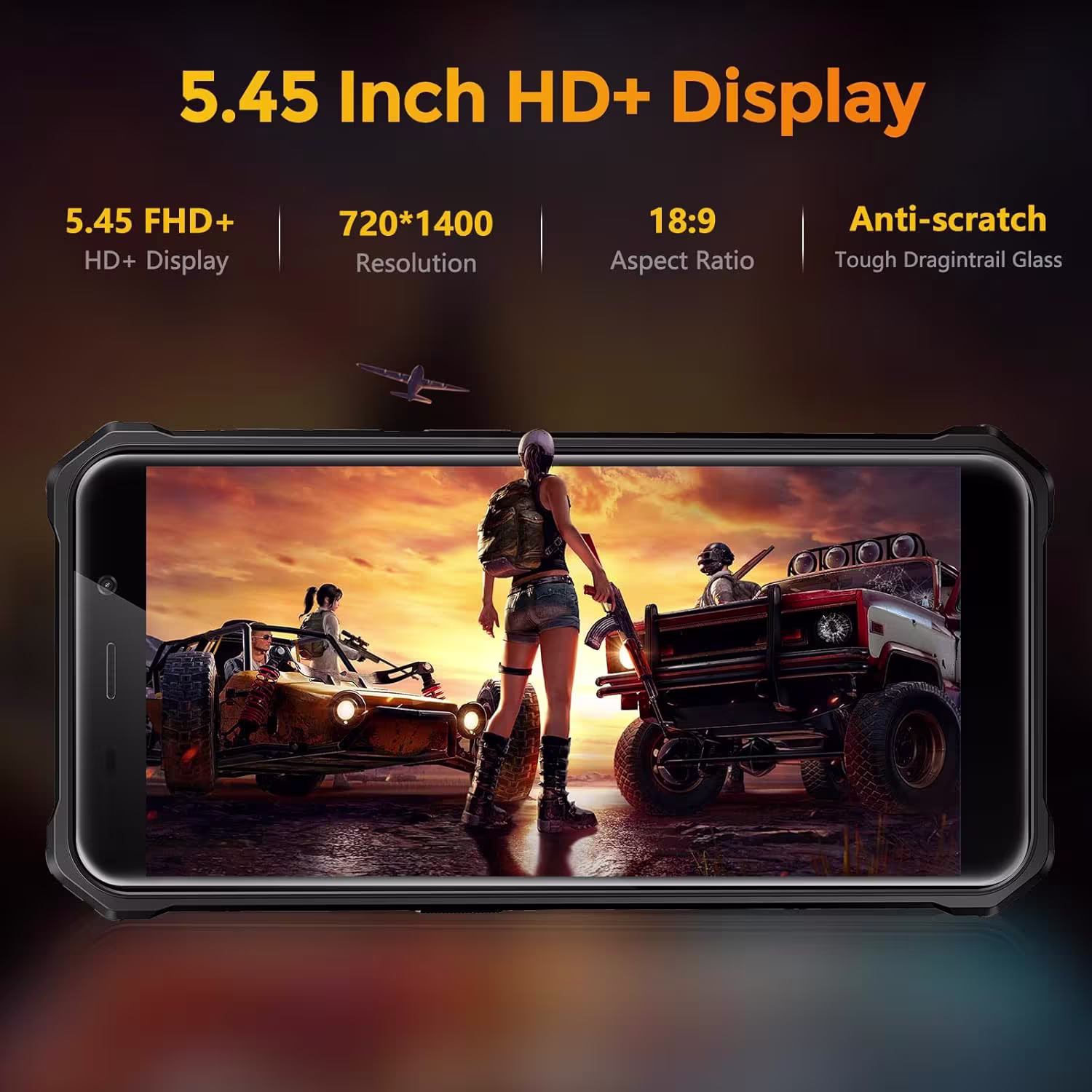 FOSSiBOT F101 Pro — Smartphone Rugged Android 13, 10600mAh, IP68/IP69K, Dual SIM 4G - immagine 6