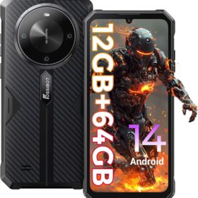 FOSSiBOT F105 Robusto — Android 14, 10300mAh, IP68/IP69K, Dual SIM 4G