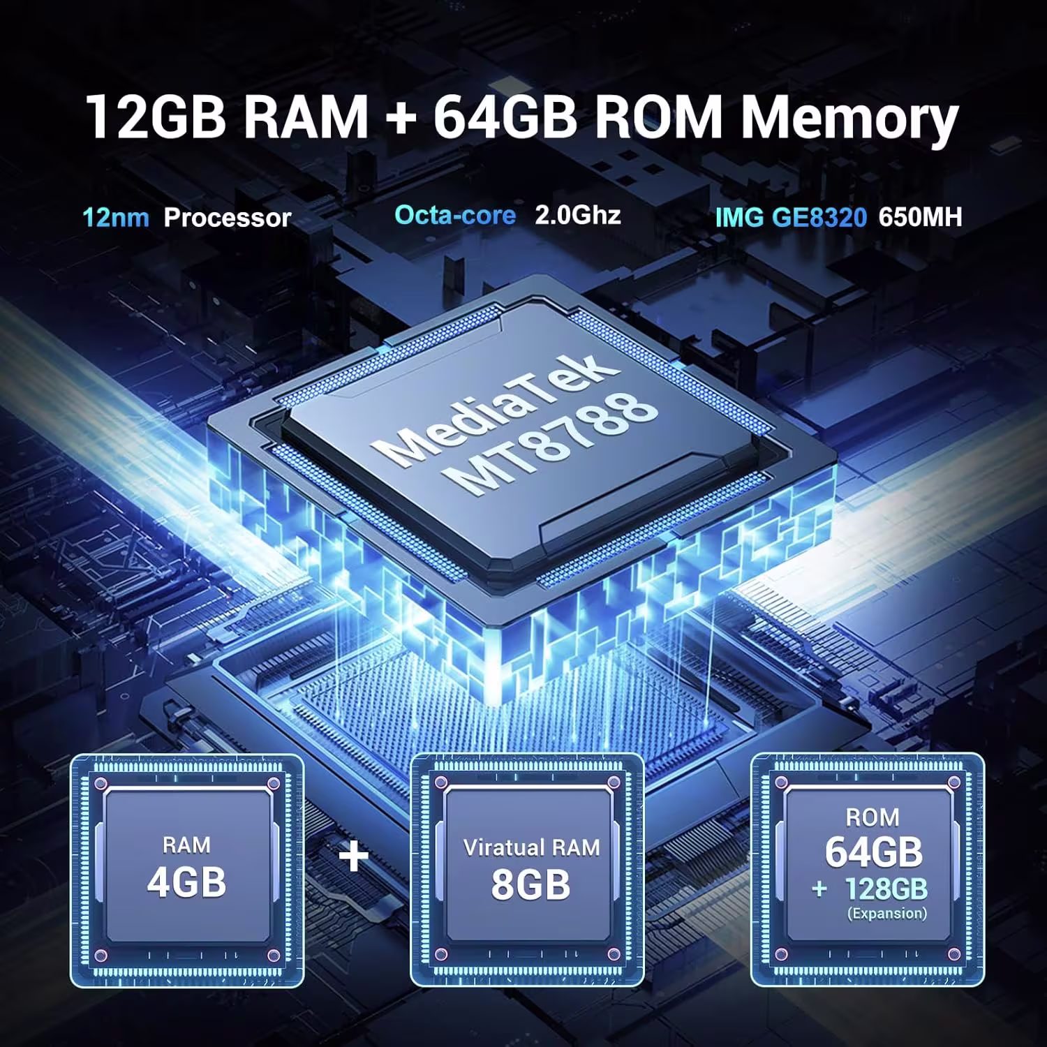 FOSSiBOT F105 Rugged — Android 14, 10300mAh, IP68/IP69K, Dual SIM 4G - immagine 7