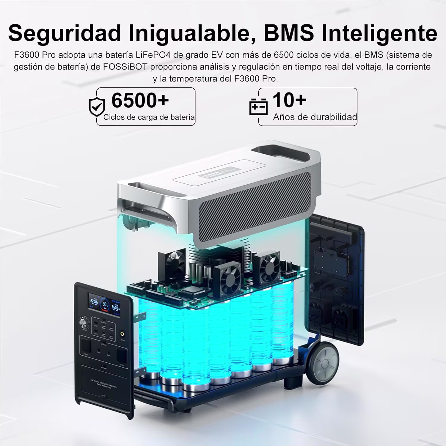 FOSSiBOT F3600 Pro - Centrale Elettrica Portatile 3840Wh Espandibile - immagine 9