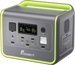 FOSSiBOT F800 – Power Station Portatile 512Wh (800W) LiFePO4