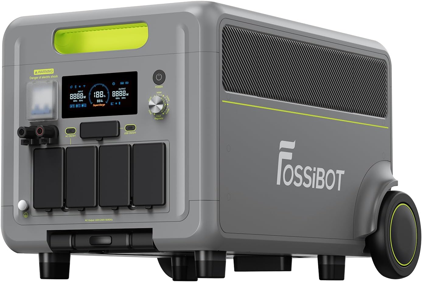 FOSSiBOT F7200 Centrale Elettrica Portatile 7200W | 5,2-15,6kWh