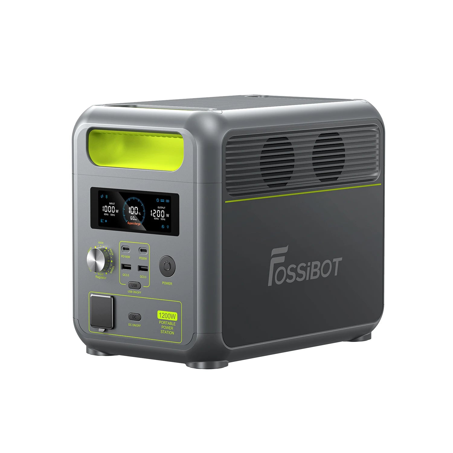 FOSSiBOT F1200 — Power station portatile 1024 Wh / 1200 W