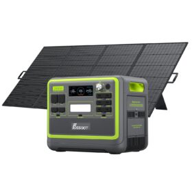 FOSSiBOT F2400 + pannello solare 420 W
