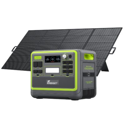 FOSSiBOT F2400 + pannello solare 420 W