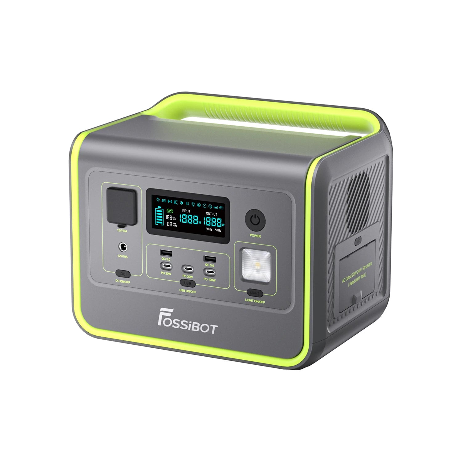FOSSiBOT F800 — 512 Wh / 800 W – Bild 2