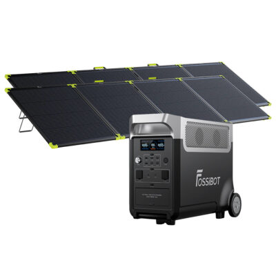 FOSSiBOT F3600 Pro + 2 × 400 W pannelli solari