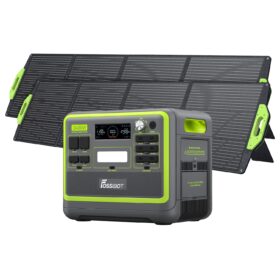 FOSSiBOT F2400 + 2 × 200 W paneles solares