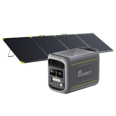 FOSSiBOT F1800 + pannello solare 400 W
