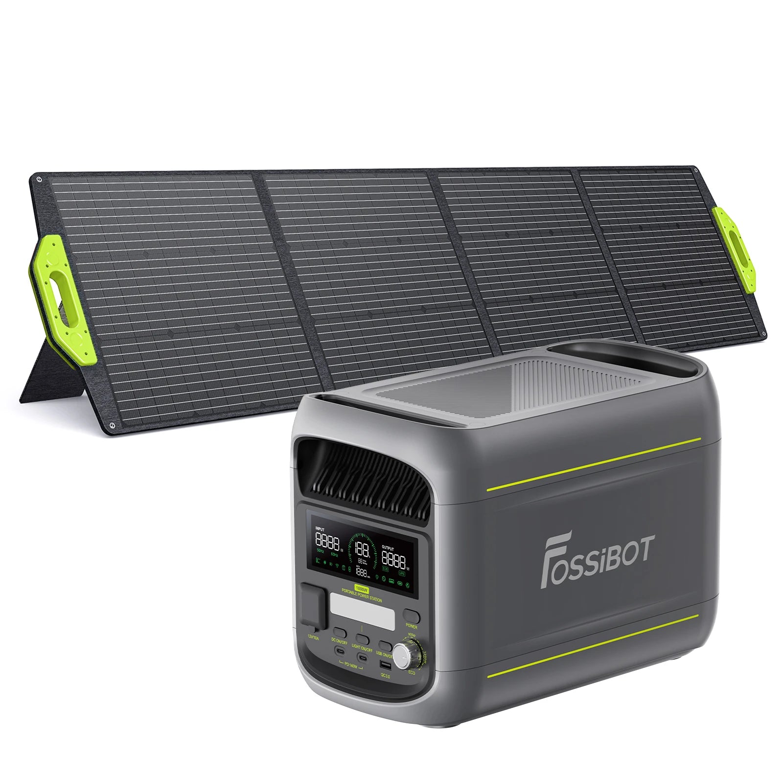 FOSSiBOT F1800 + pannello solare 200 W